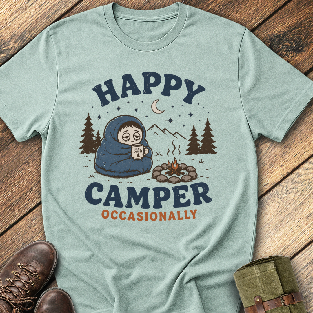 Happy Camper Occasionally T-Shirt