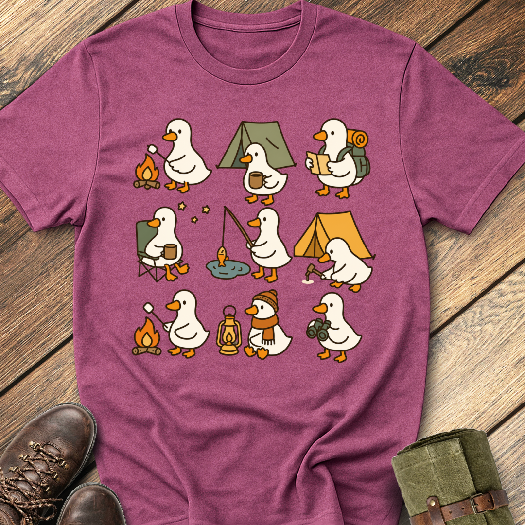 Goose Camping T-Shirt