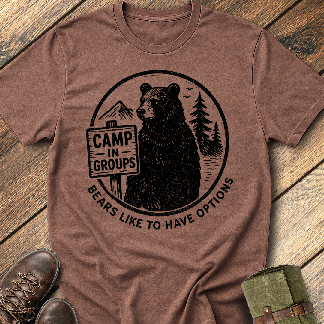Camp In Groups T-Shirt