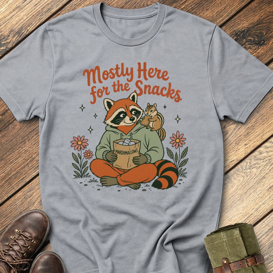 Here For The Snacks T-Shirt