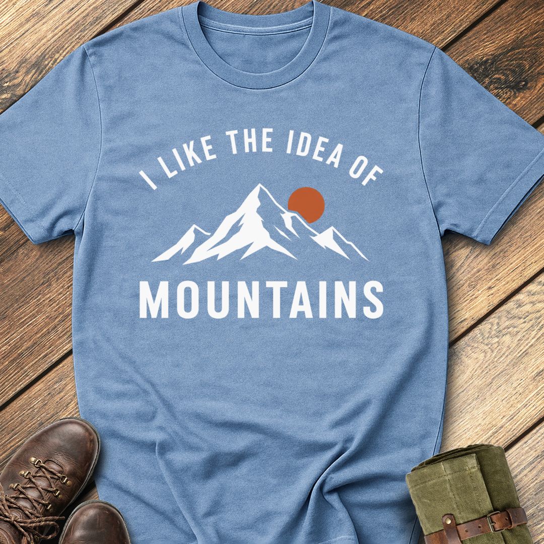 The Idea Of Mountains T-Shirt