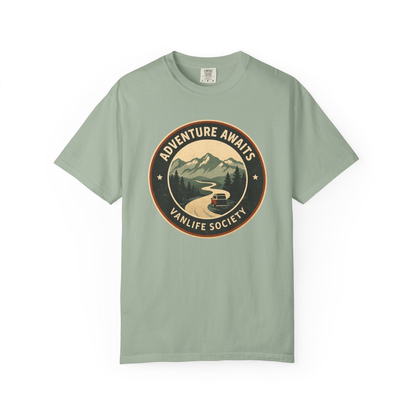 Adventure Awaits Vanlife Society T-Shirt