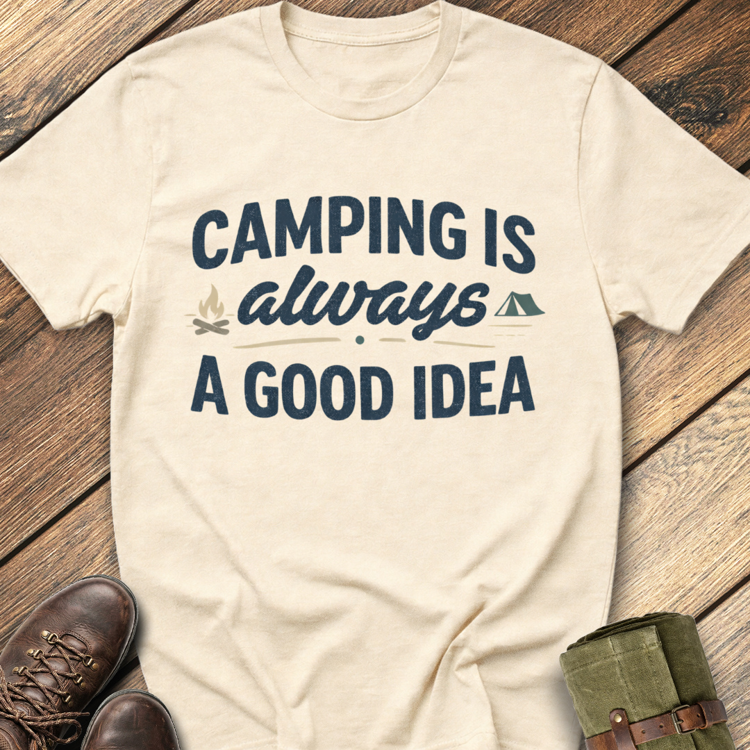 Camping Is Always A Good Idea T-Shirt