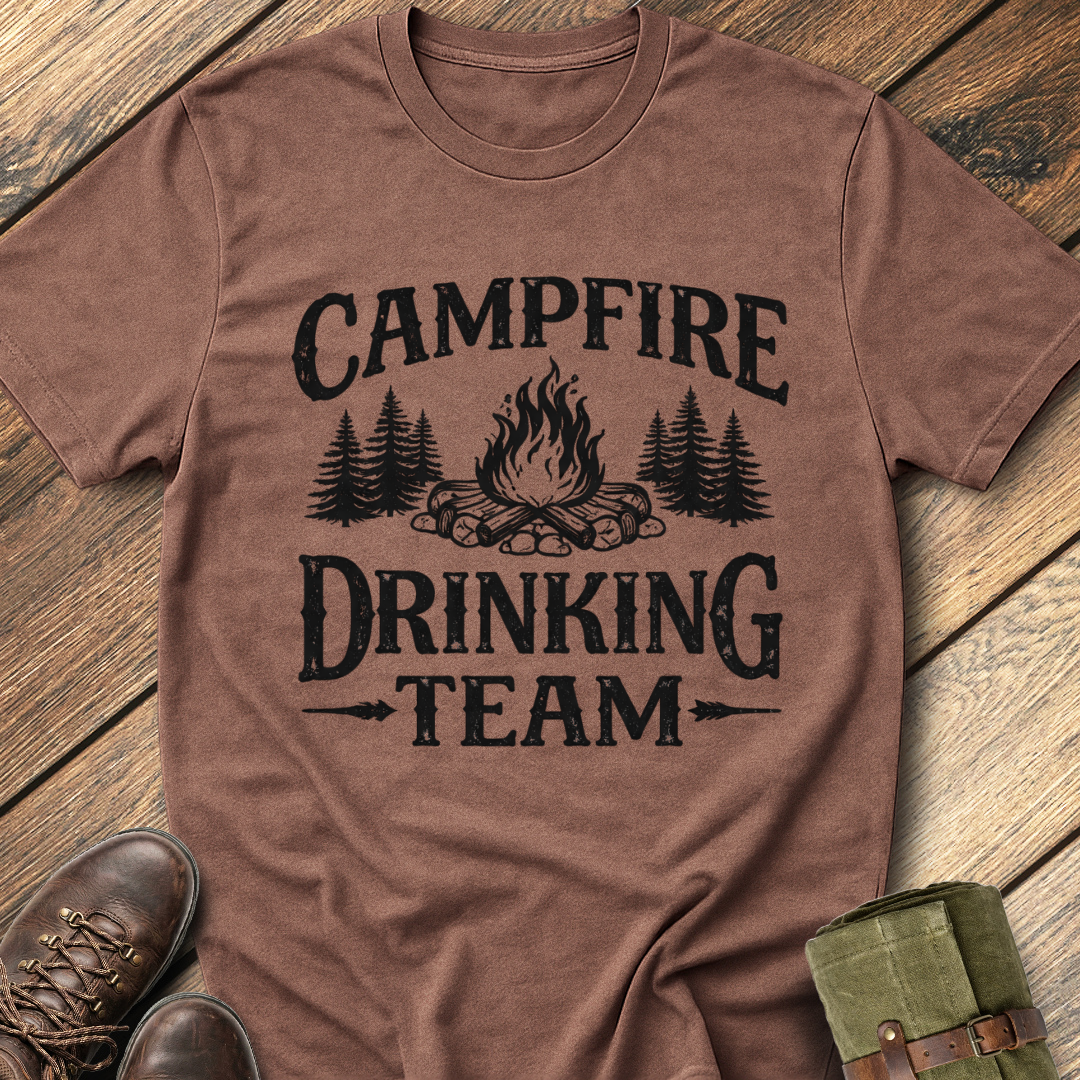 Campfire Drinking Team T-Shirt
