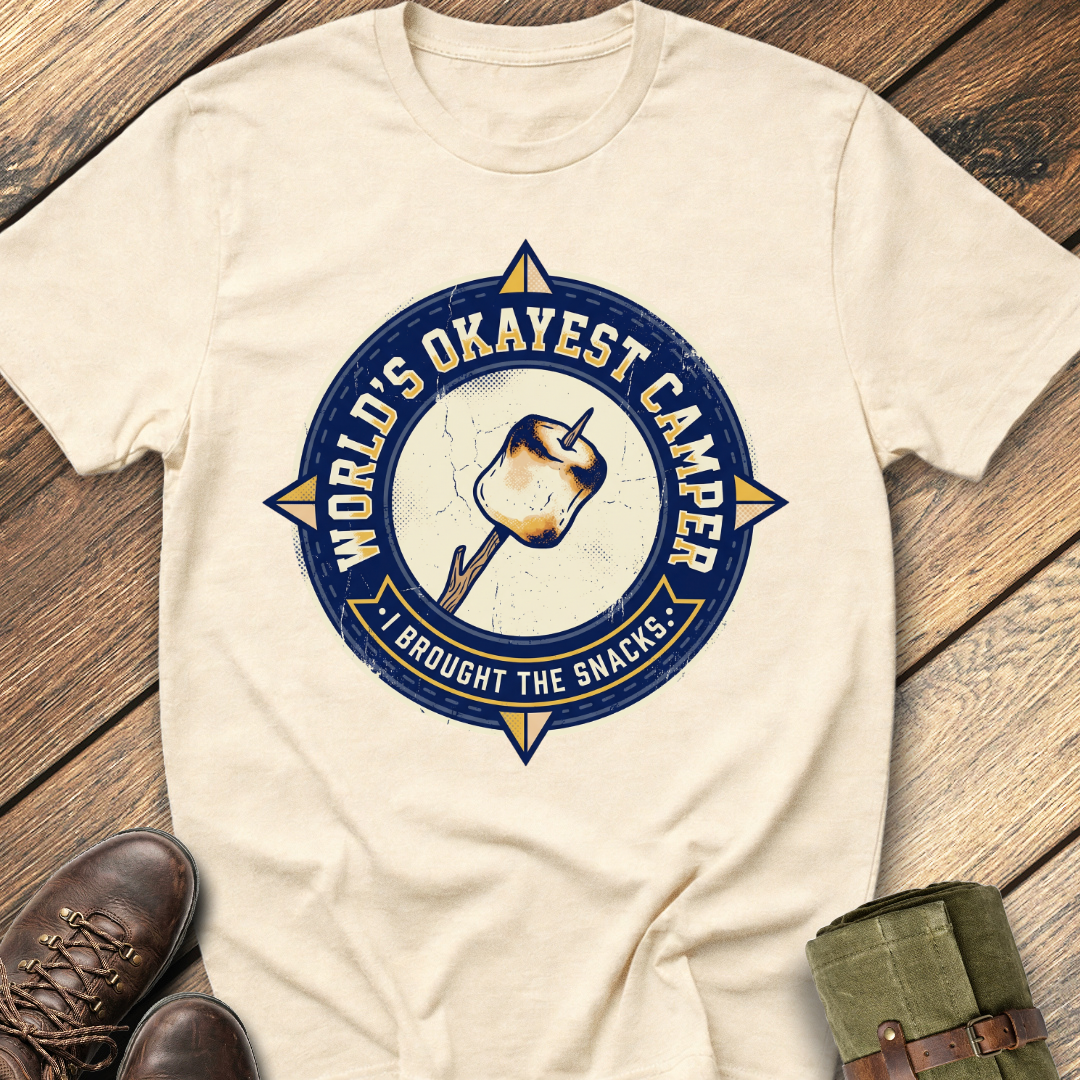 World's Okayest Camper T-Shirt