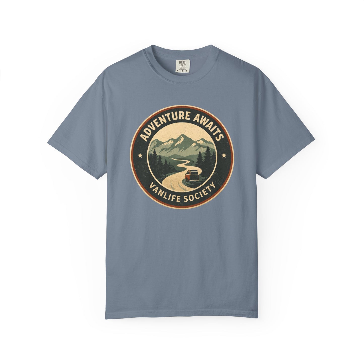 Adventure Awaits Vanlife Society T-Shirt