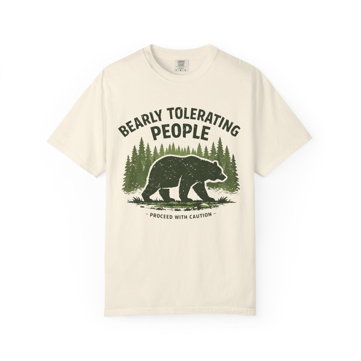Bearly Tolerating People T-Shirt