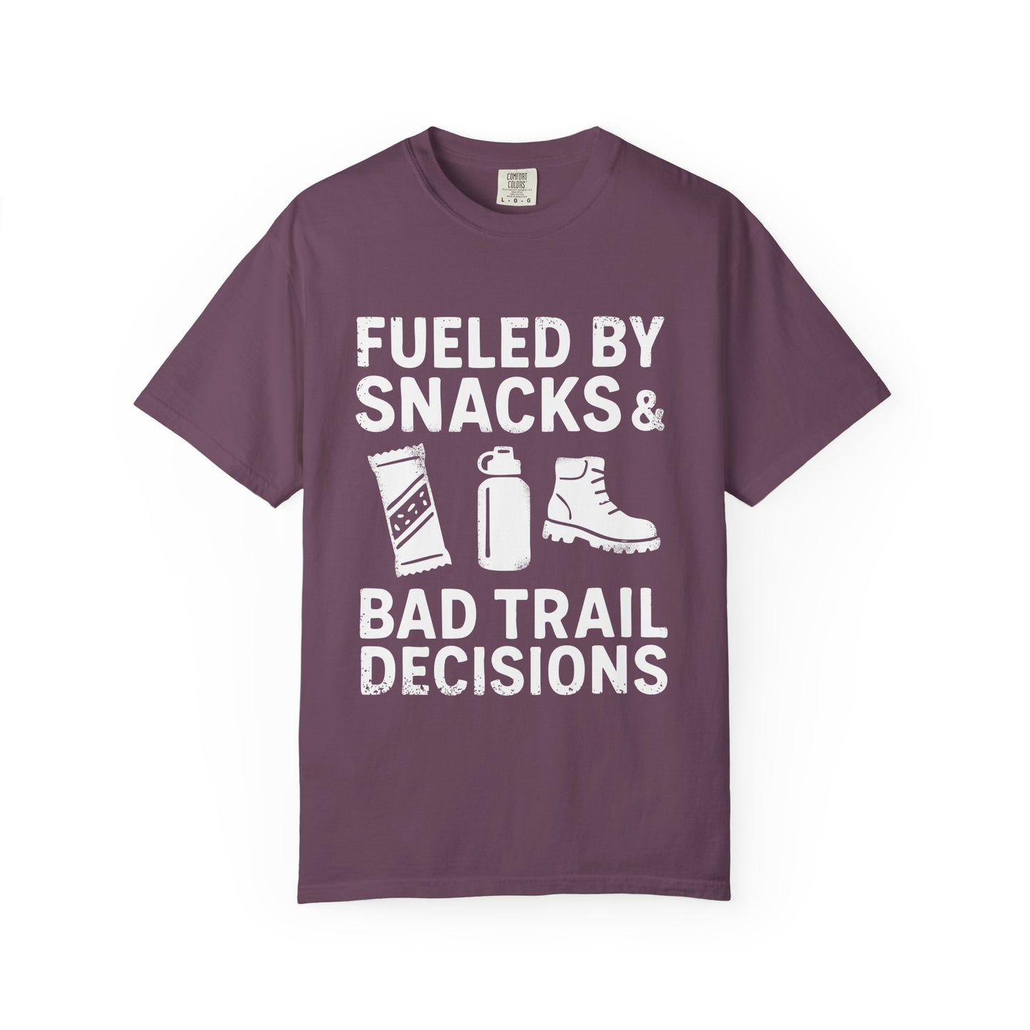 Fueled by snacks and bad trail decisions T-Shirt
