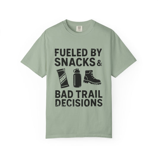 Fueled by snacks and bad trail decisions T-Shirt