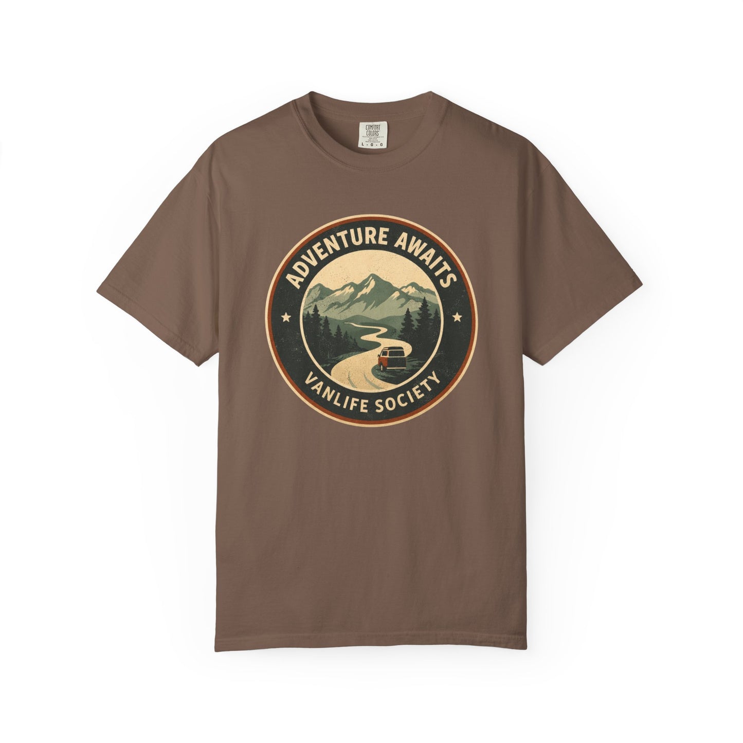 Adventure Awaits Vanlife Society T-Shirt