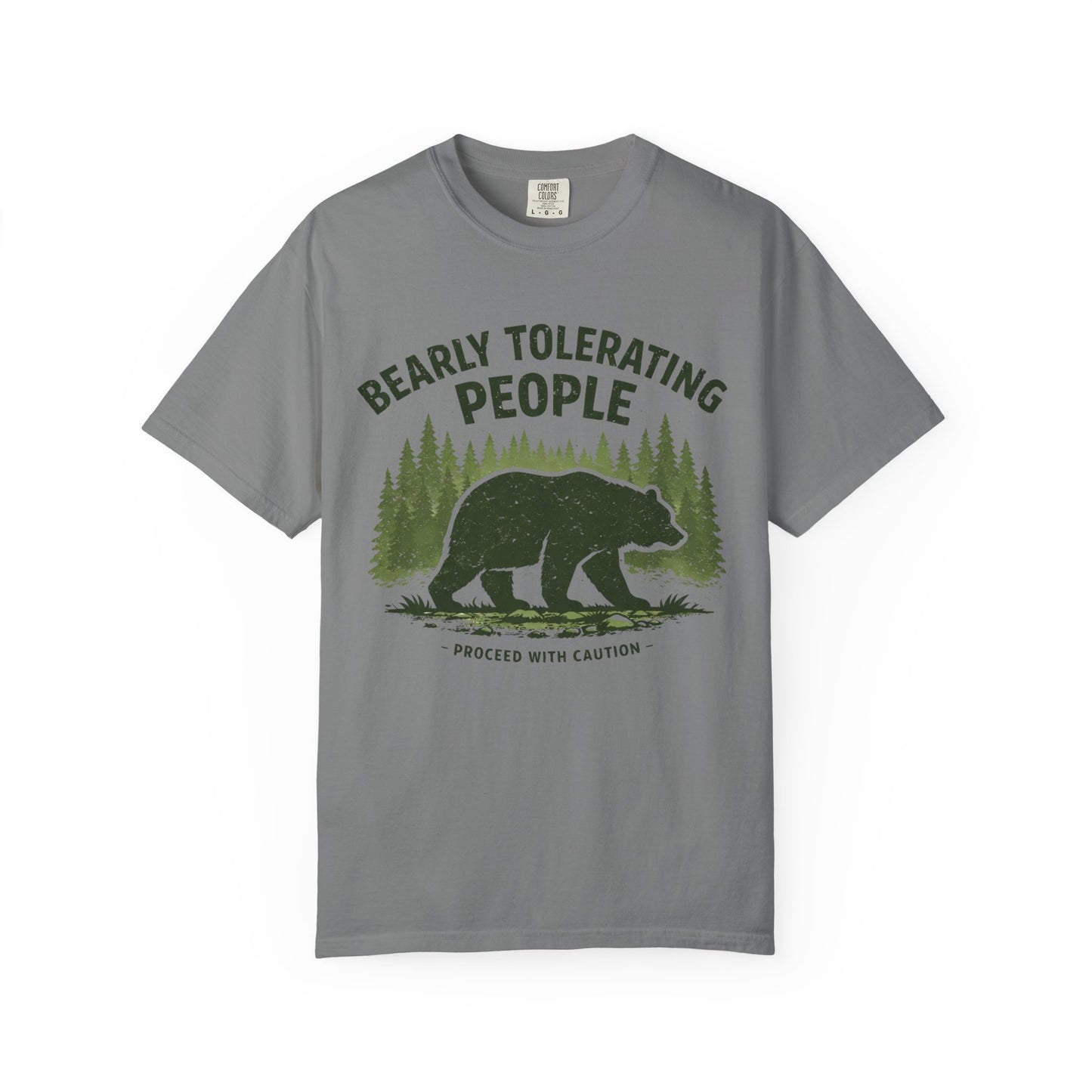 Bearly Tolerating People T-Shirt