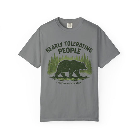 Bearly Tolerating People T-Shirt