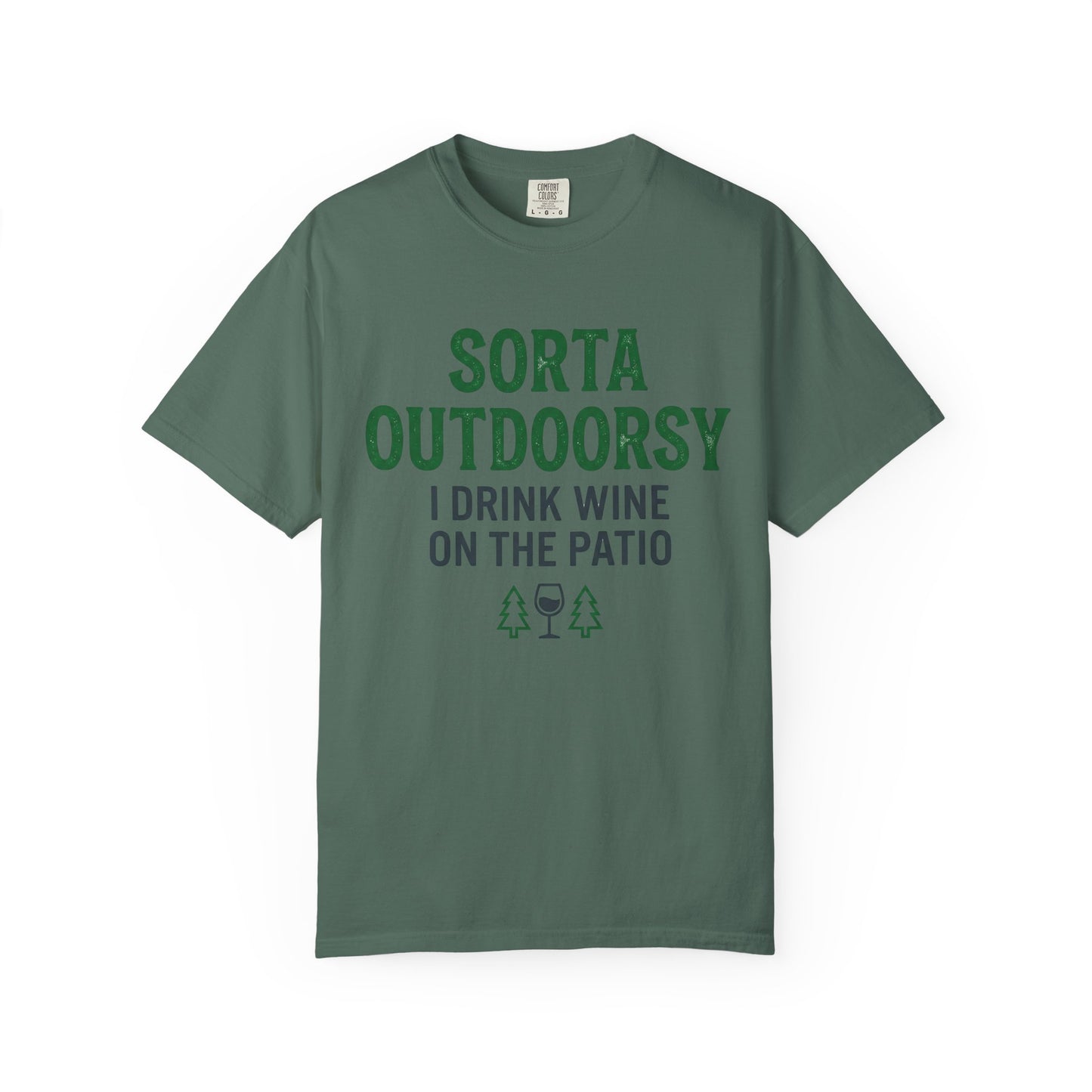 Sort Outdoorsy (I drink wine on the patio) T-Shirt