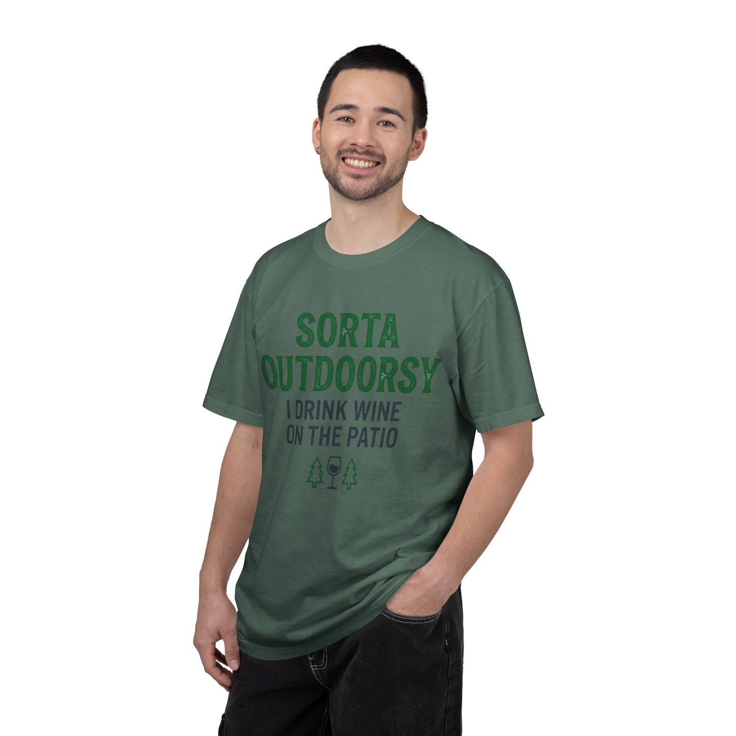Sort Outdoorsy (I drink wine on the patio) T-Shirt