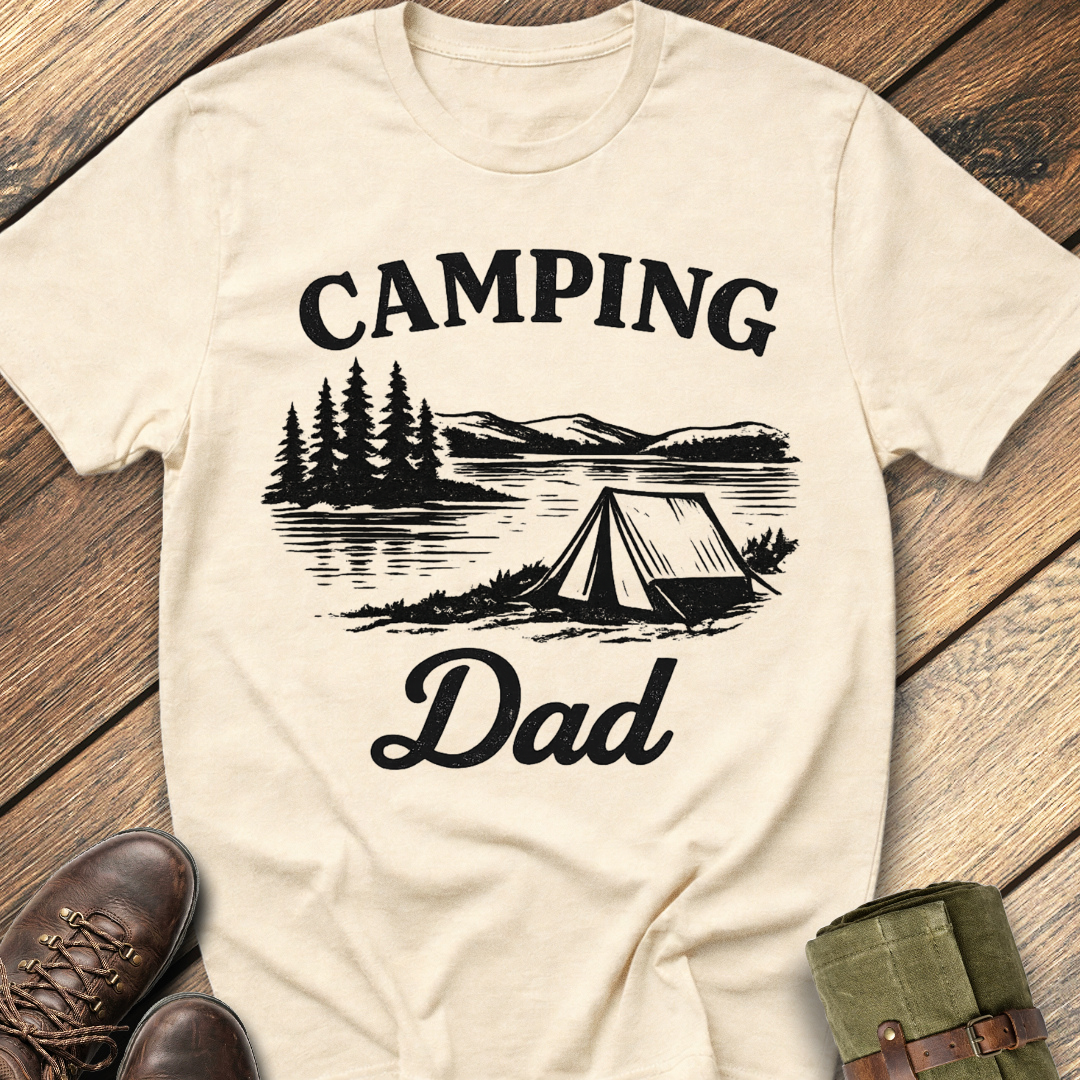Camping Dad T-Shirt