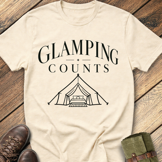 Glamping Counts T-Shirt