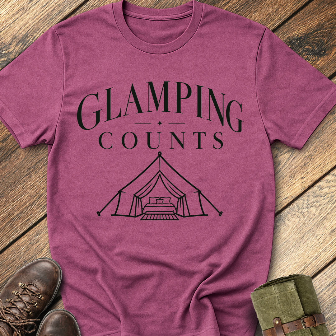 Glamping Counts T-Shirt