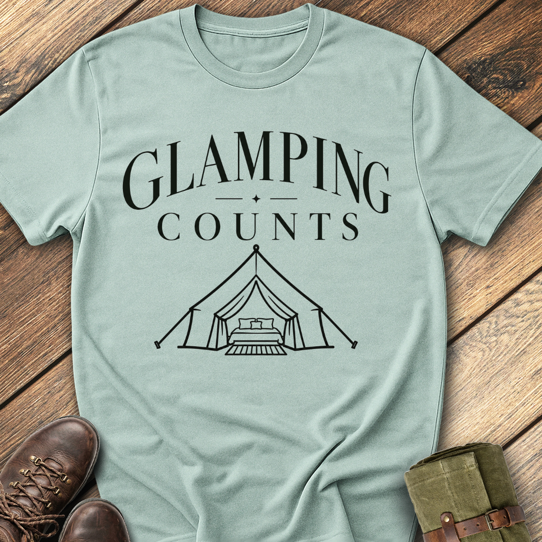 Glamping Counts T-Shirt