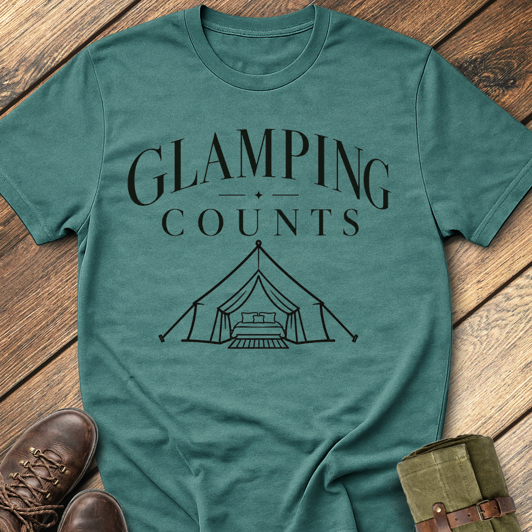 Glamping Counts T-Shirt