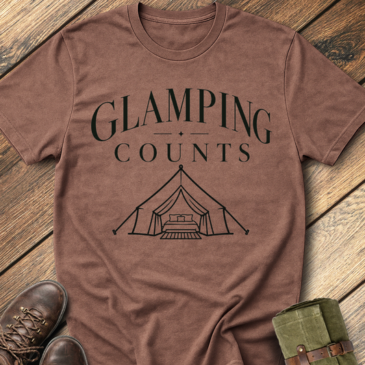Glamping Counts T-Shirt