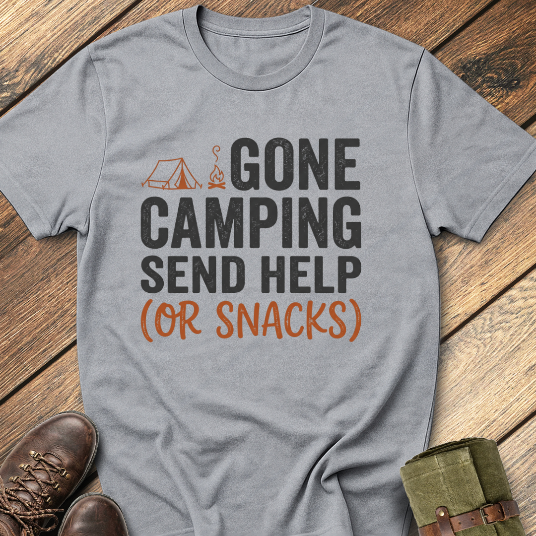 Gone Camping Send Help T-Shirt