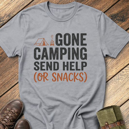 Gone Camping Send Help T-Shirt
