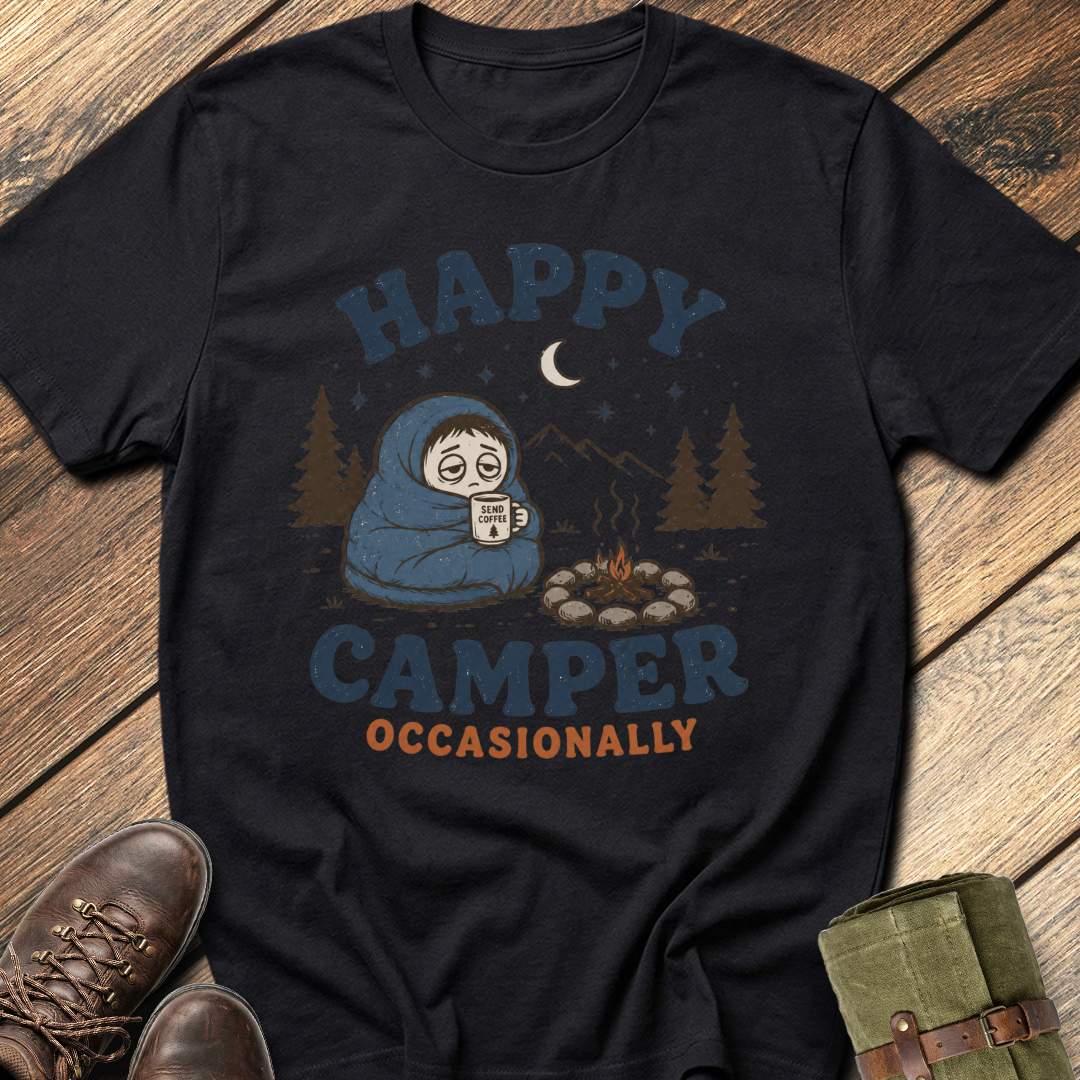 Happy Camper Occasionally T-Shirt