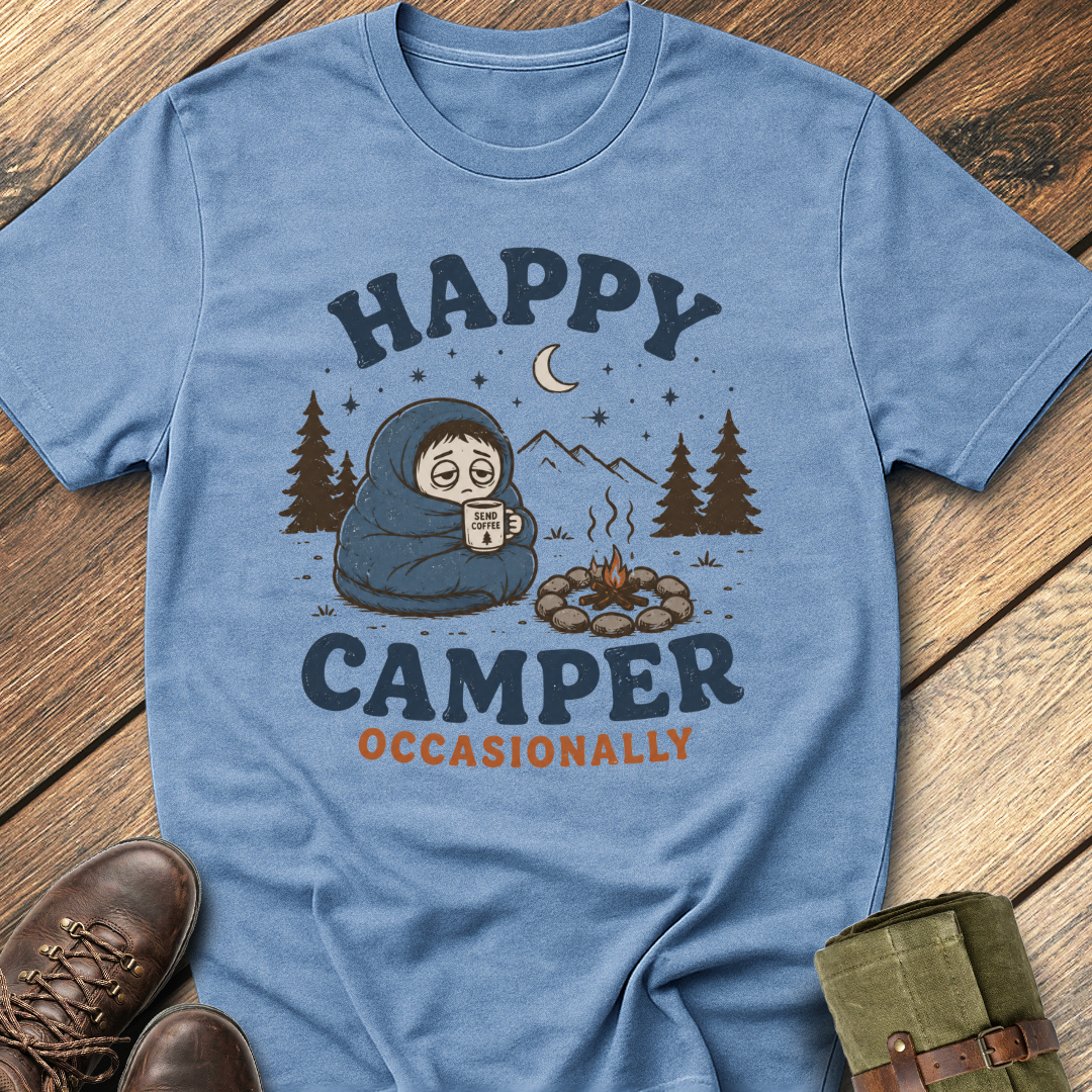 Happy Camper Occasionally T-Shirt