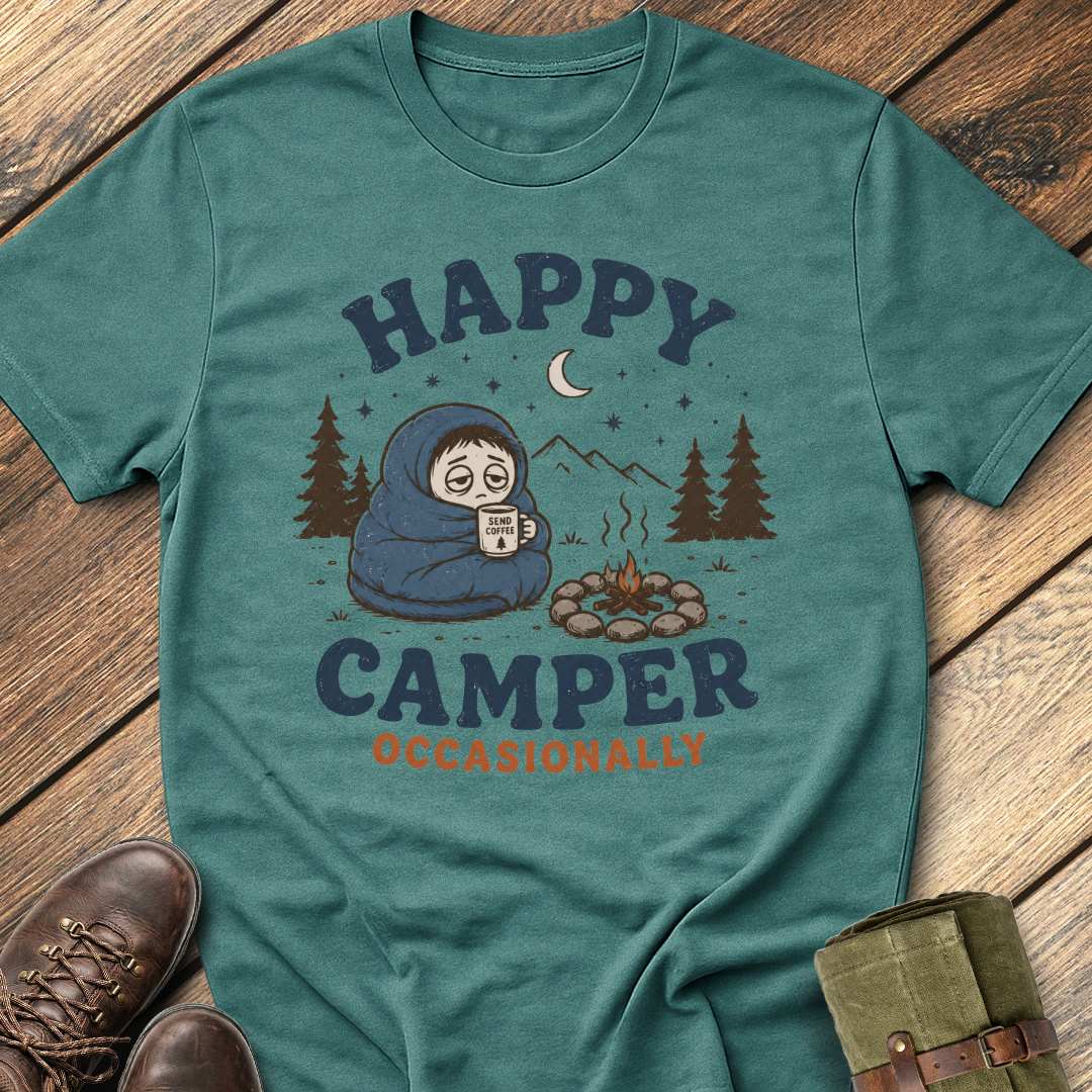Happy Camper Occasionally T-Shirt