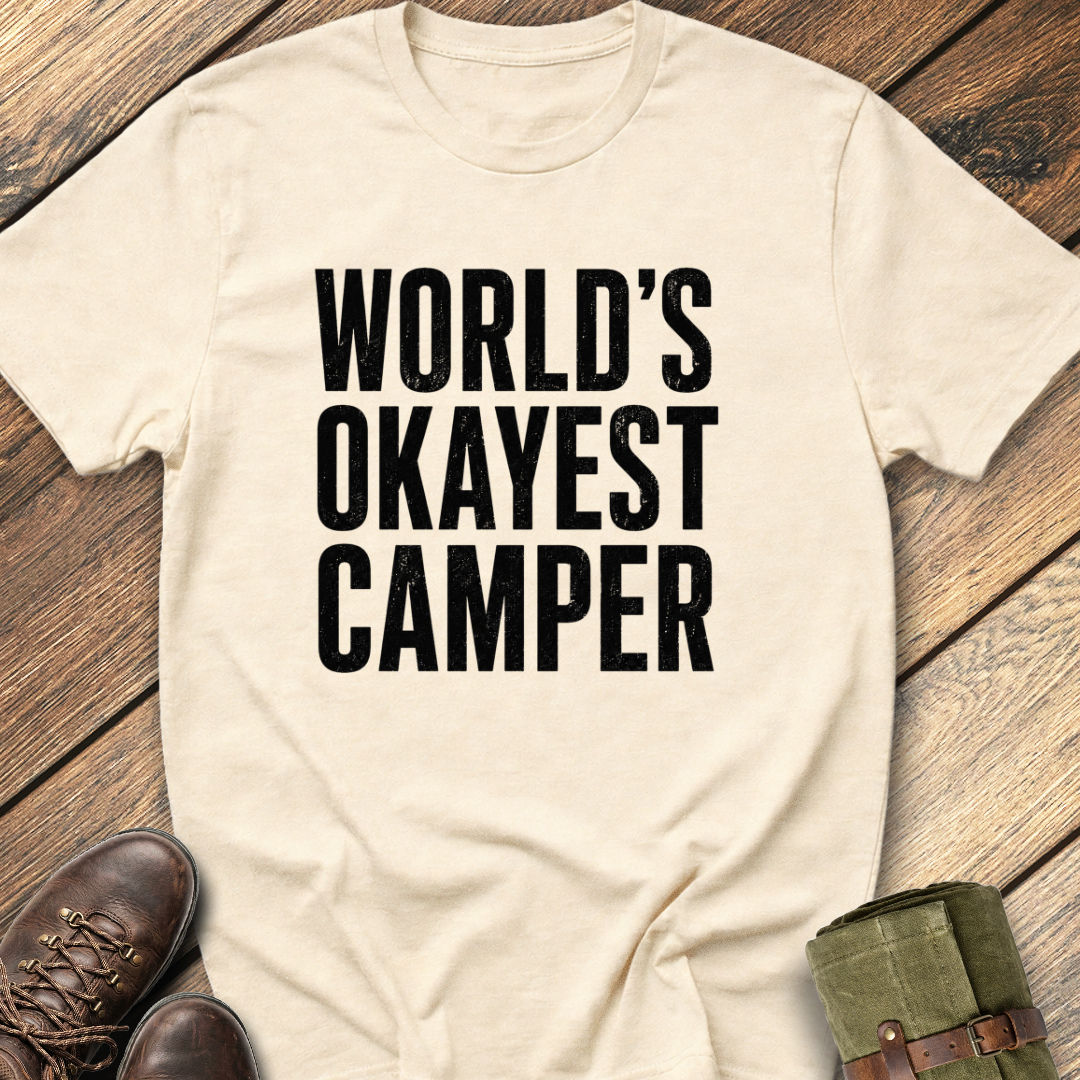World's Okayest Camper T-Shirt