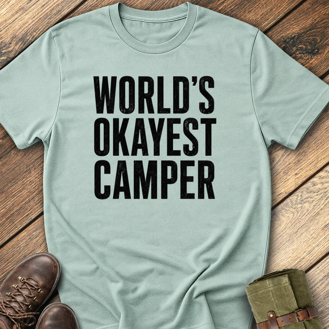World's Okayest Camper T-Shirt