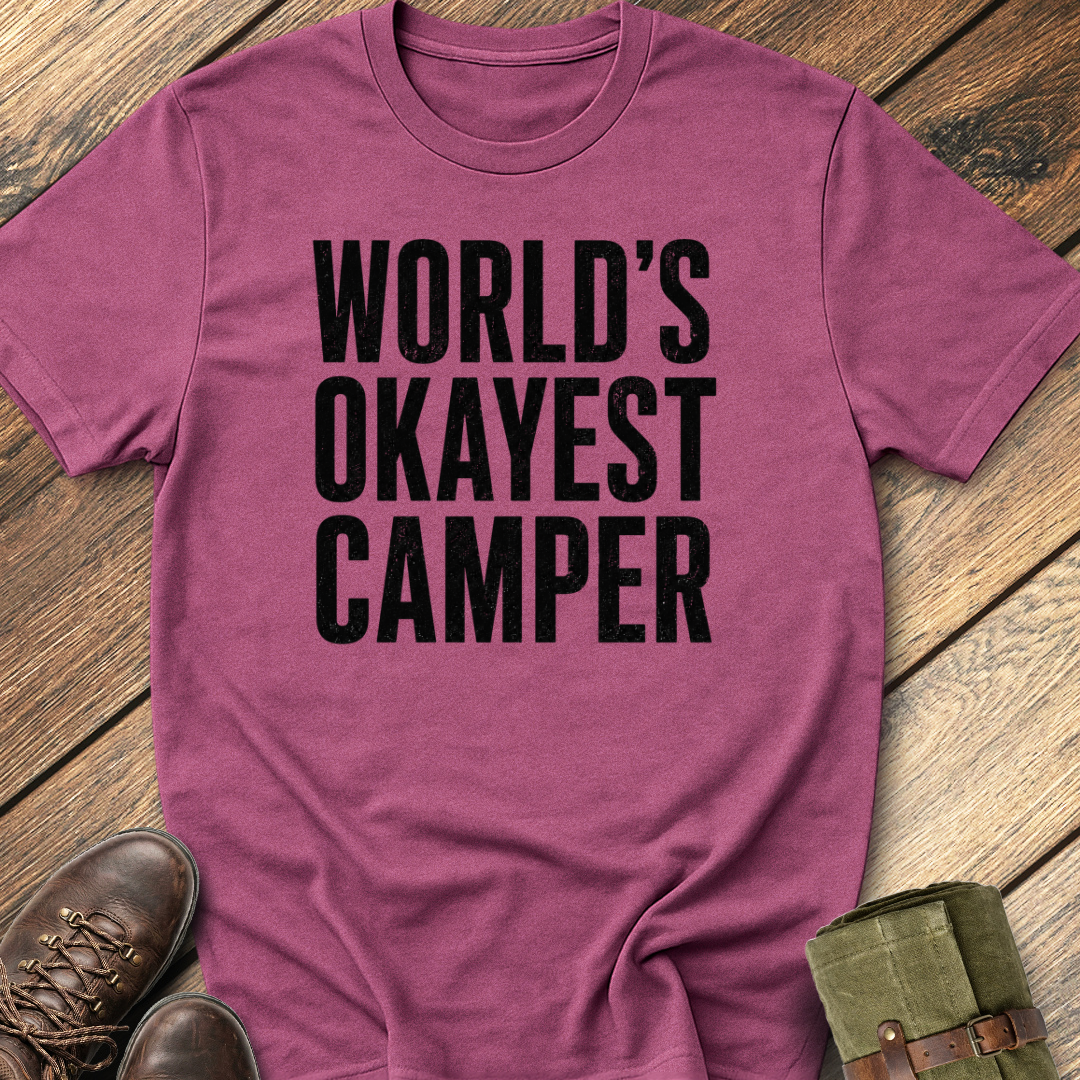 World's Okayest Camper T-Shirt