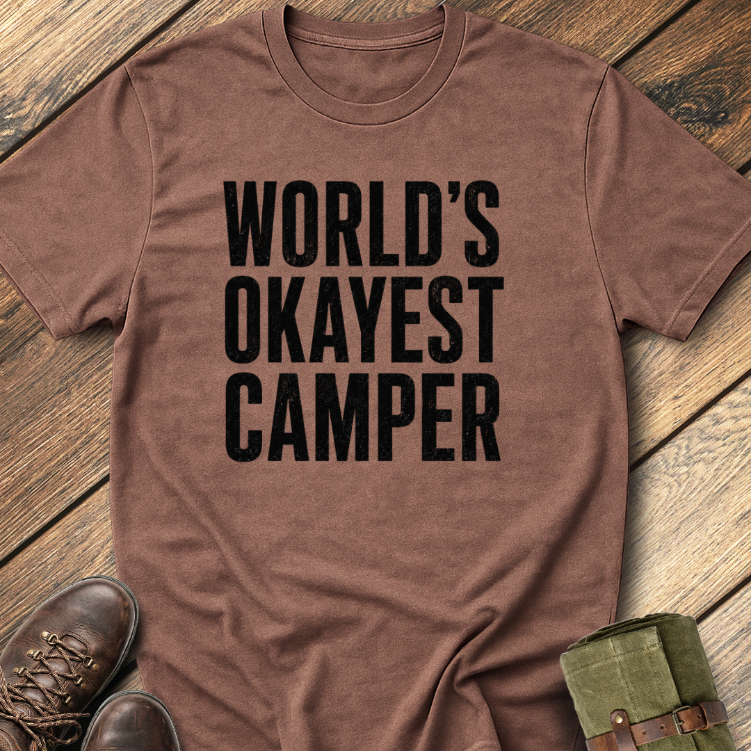 World's Okayest Camper T-Shirt