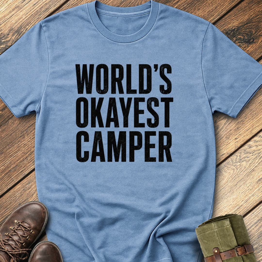 World's Okayest Camper T-Shirt