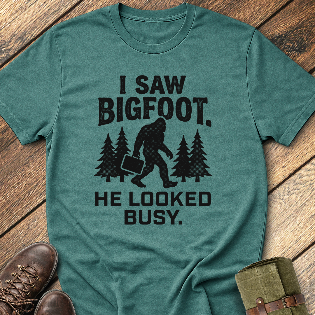 I Saw Bigfoot T-Shirt