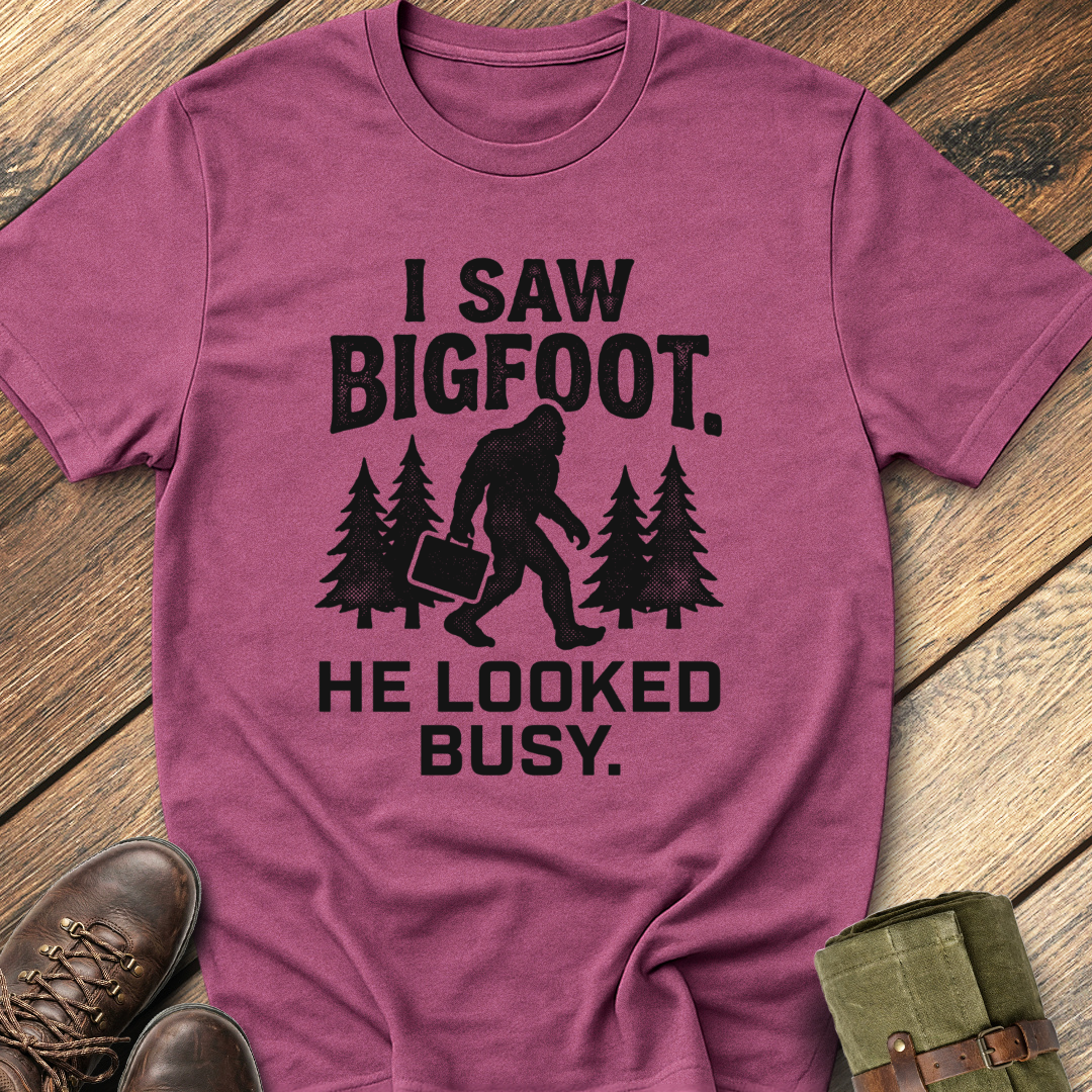 I Saw Bigfoot T-Shirt