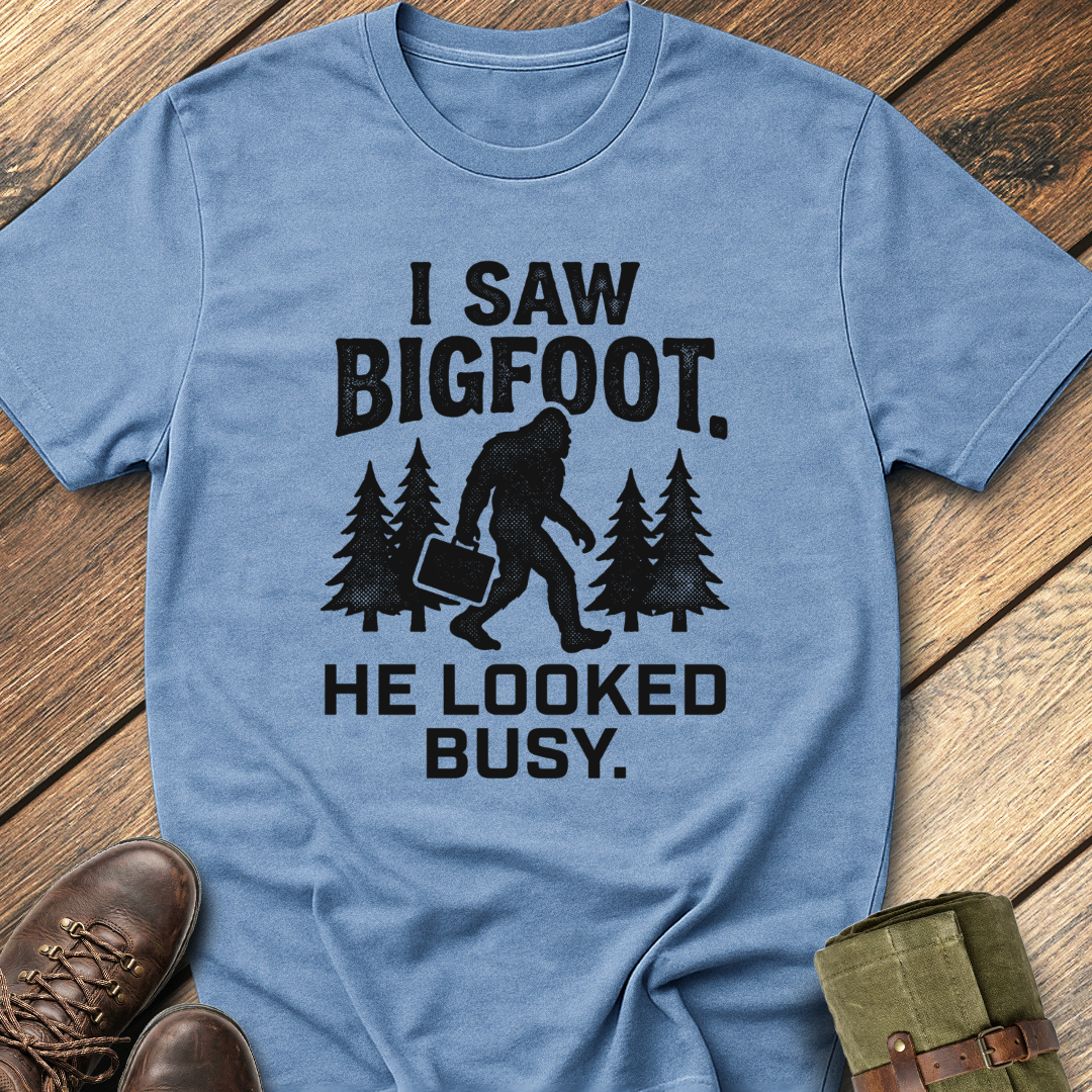 I Saw Bigfoot T-Shirt