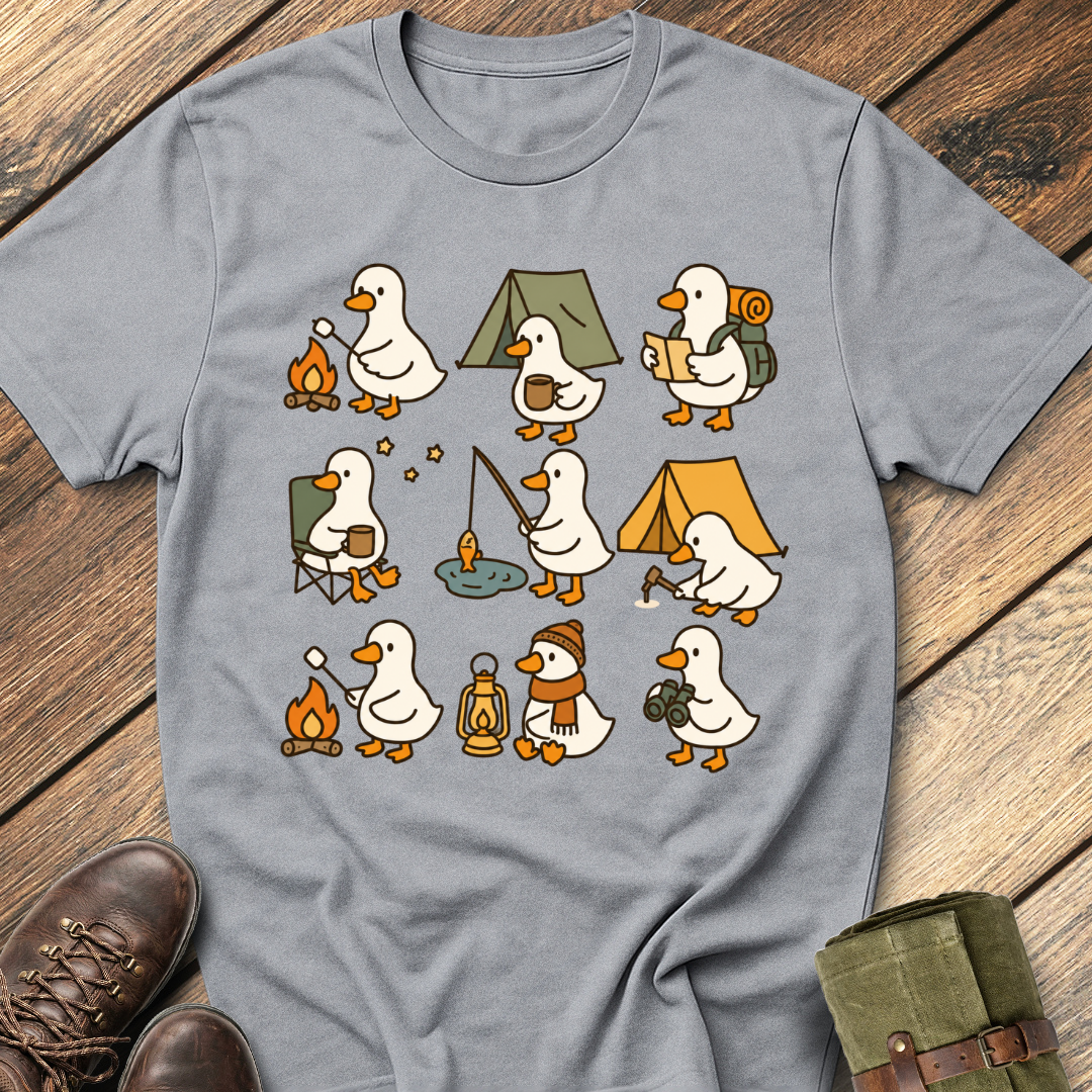 Goose Camping T-Shirt