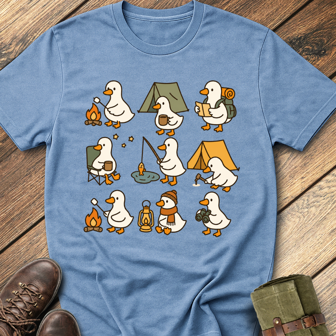Goose Camping T-Shirt