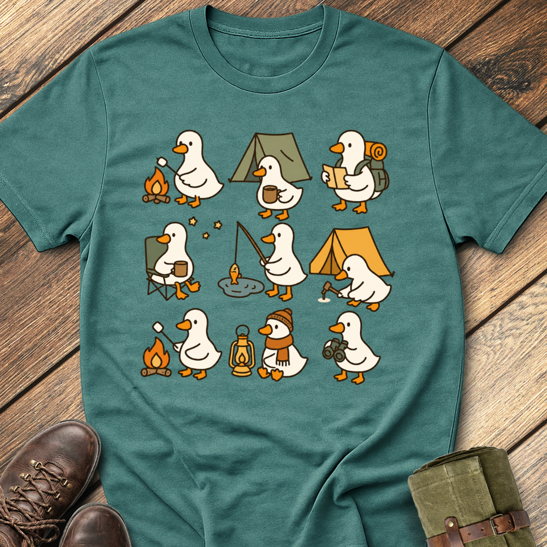 Goose Camping T-Shirt