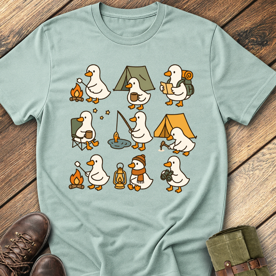 Goose Camping T-Shirt