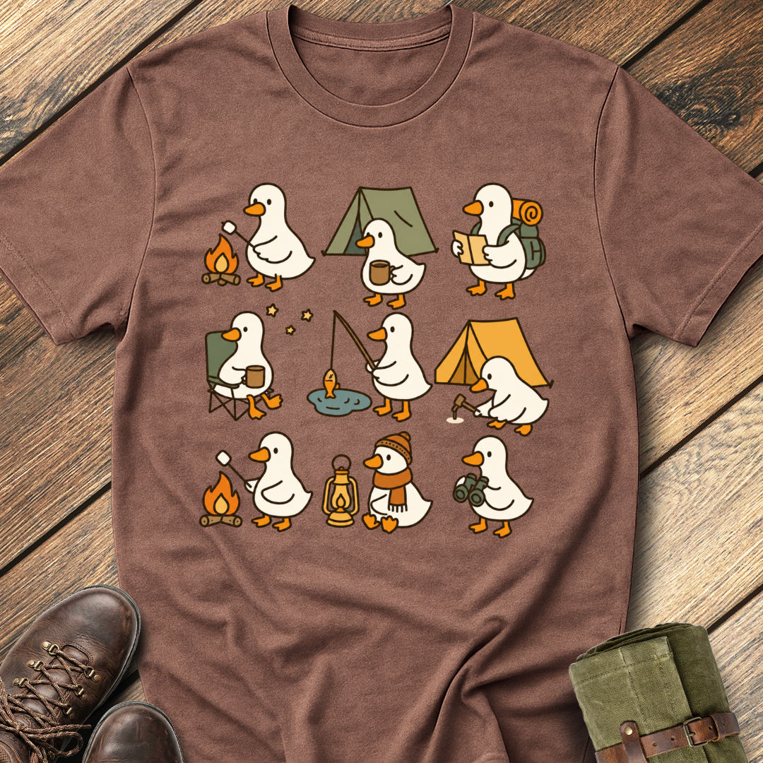 Goose Camping T-Shirt