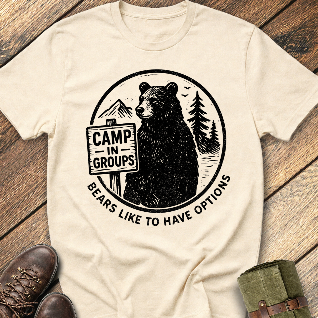 Camp In Groups T-Shirt