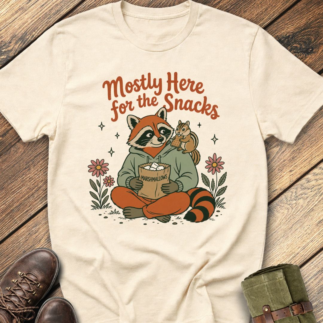 Here For The Snacks T-Shirt