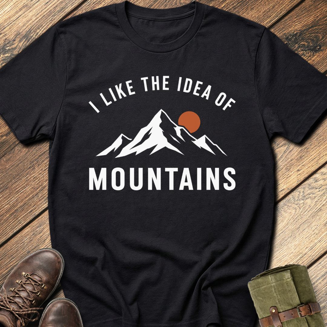 The Idea Of Mountains T-Shirt