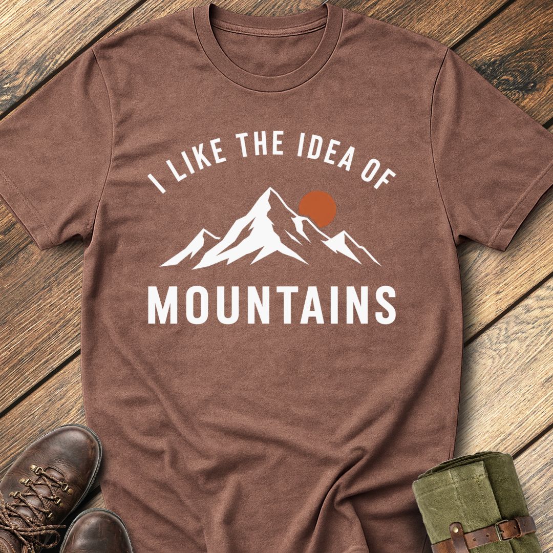 The Idea Of Mountains T-Shirt