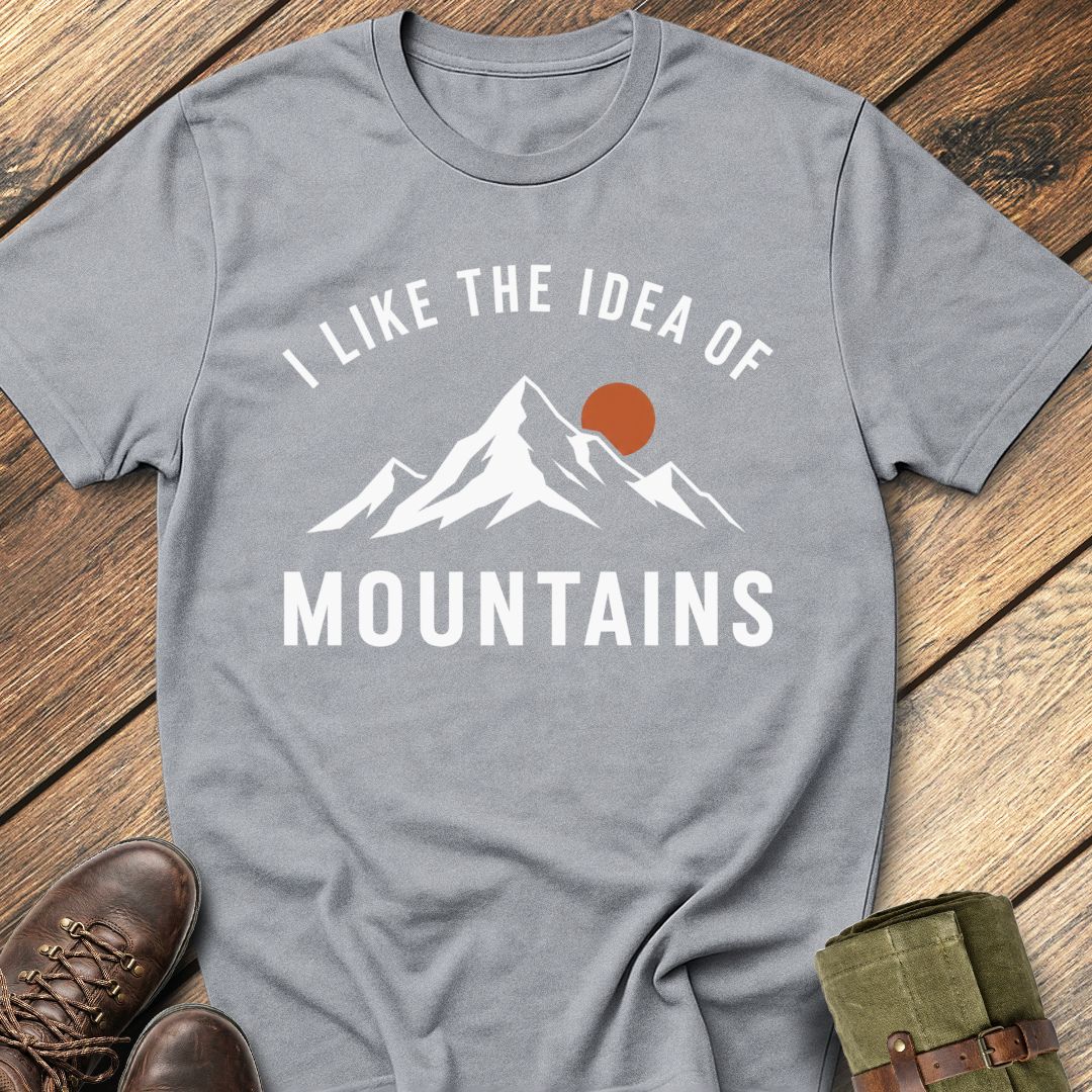 The Idea Of Mountains T-Shirt