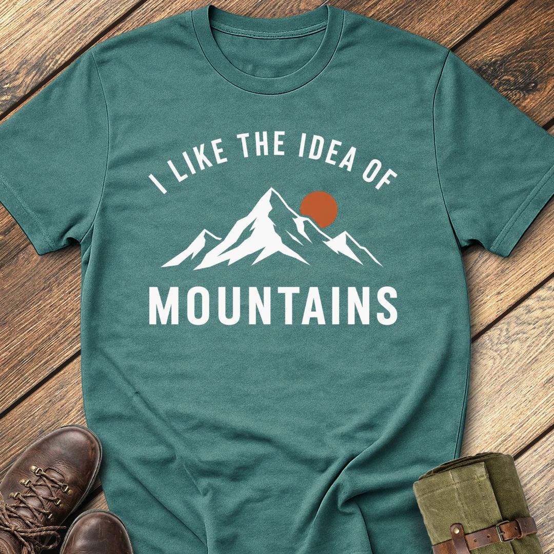 The Idea Of Mountains T-Shirt