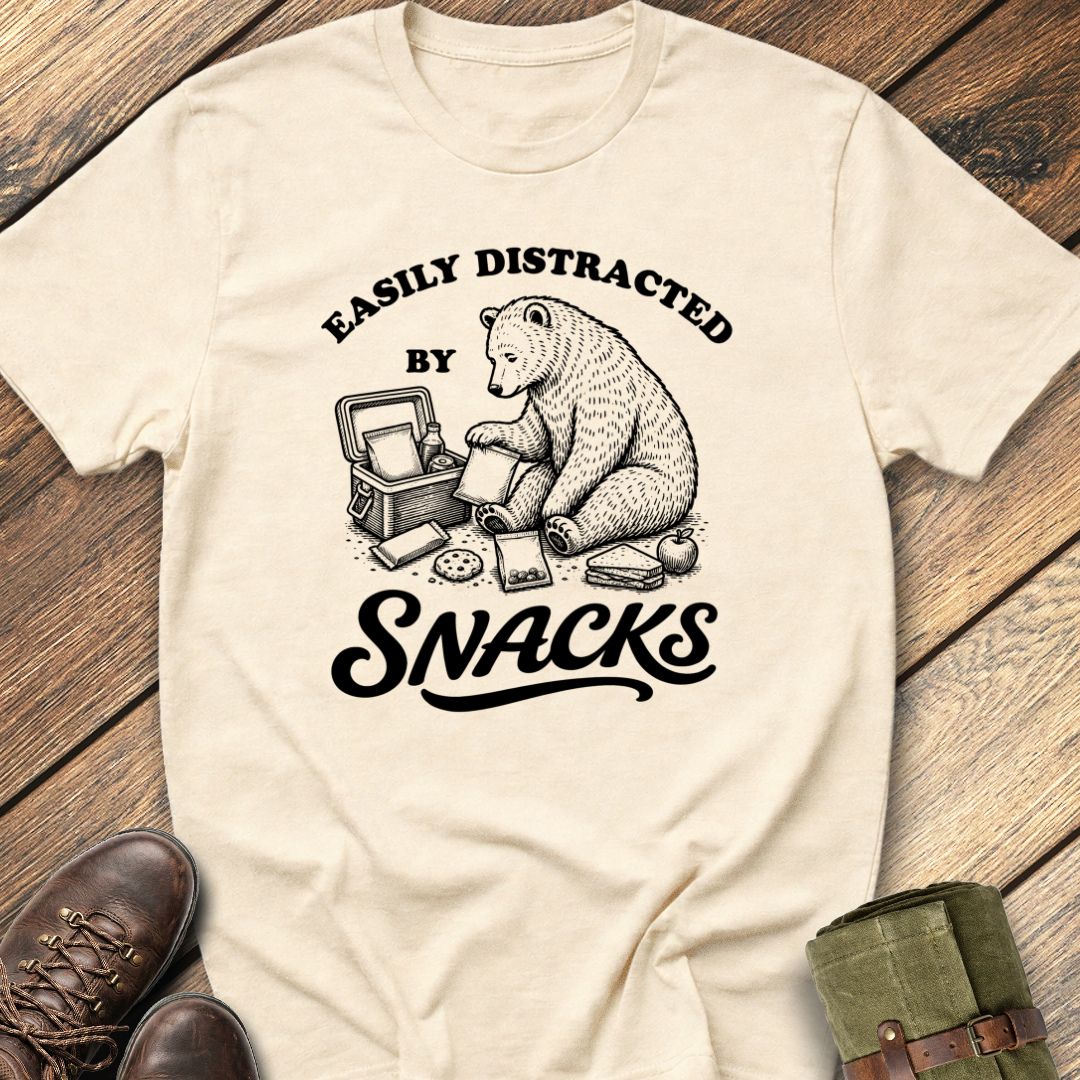 Distracted By Snacks T-Shirt
