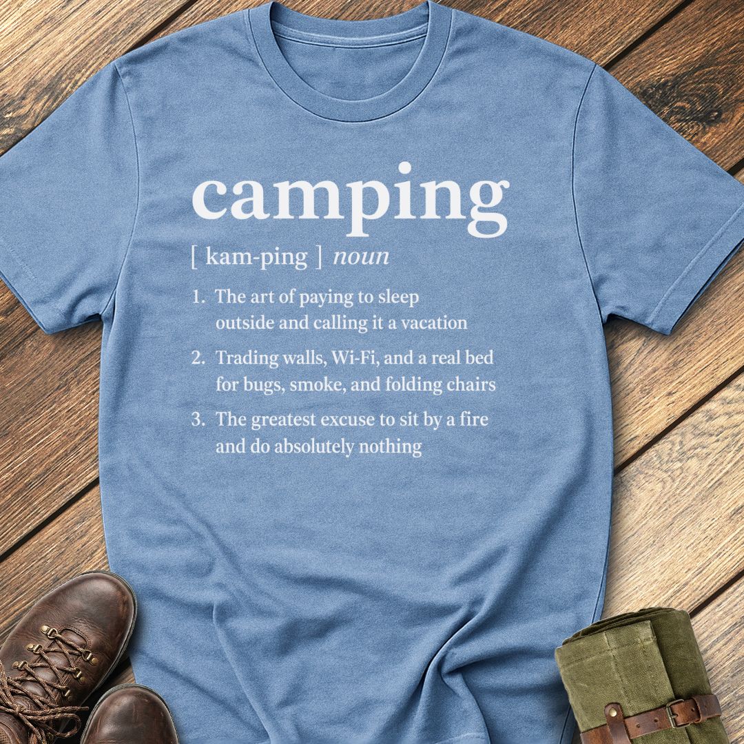 Camping Definition T-Shirt